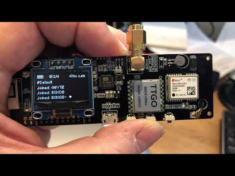 Meshtastic TTGO TBeam - What the Buttons do!