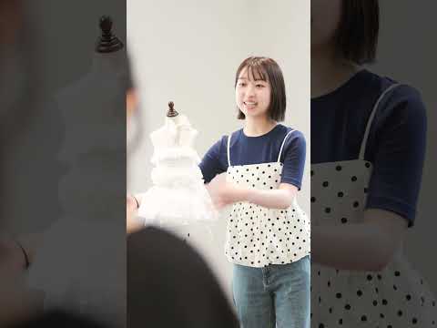 人間生活学科　被服造形研究室による展示「WHITE WORK 2025」