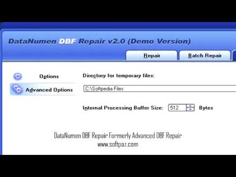 DataNumen DBF Repair Formerly Advanced DBF Repair Windows Download