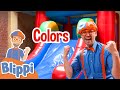 Blippi Learns Colors At Amy S Playground Educational Videos For Kids