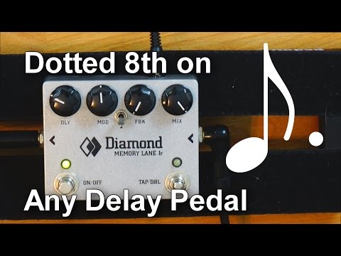 How To Setup Dotted Eighth Delays on Any Delay Pedal (4 ways)