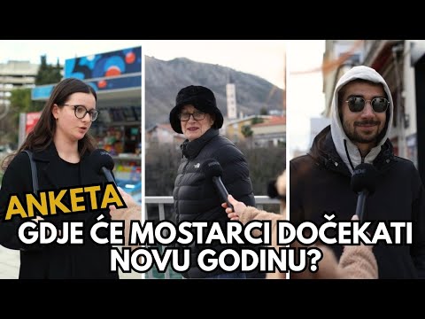 ANKETA | Gdje će Mostarci dočekati Novu 2026. godinu? | Bljesak
