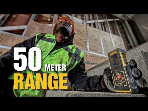 DEWALT Laser Distance Measurer | 50M | 165 Ft