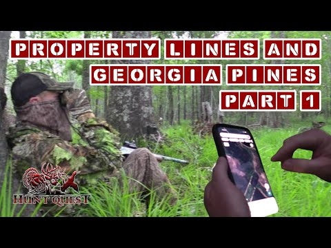 HUNT QUEST-PROPERTY LINES AND GEORGIA PINES-PART 1-SPRING GOBBLER
