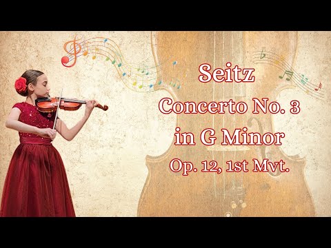Seitz - Concerto No. 3 in G Minor, Op.12, 1st Mvt.
