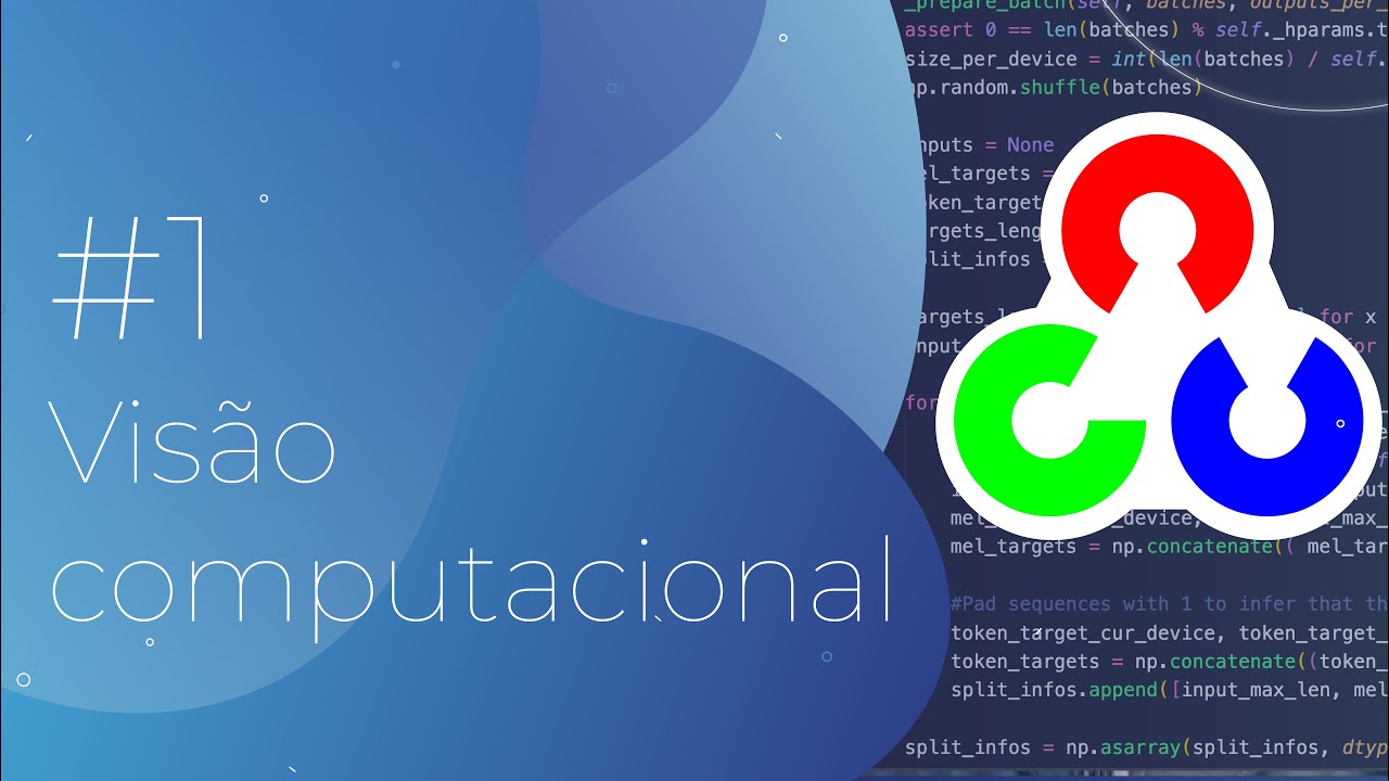 OpenCV #1 - Introduçao a processamento de imagens e visão computacional 🎉