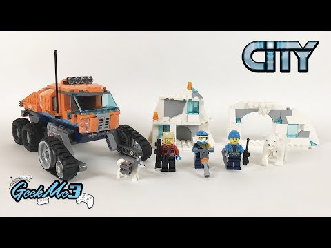 Vidéo LEGO City 60194 : Le véhicule à chenilles d'exploration