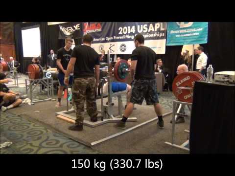 Mark Wehunt USAPL American Open 12-14-14