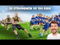 100 KIDS VS 10 STRONGMEN TUG OF WAR MrBeast BTS