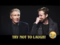 Ryan Gosling & Harrison Ford Being Assholes To Each Other 😂😂 #LOWI
