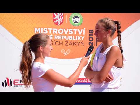 MČR starších žákyň tenis - finále