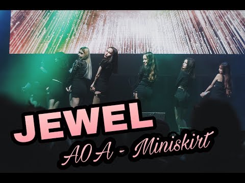 JEWEL   AOA   Miniskirt   Autumn IdolCon 2018