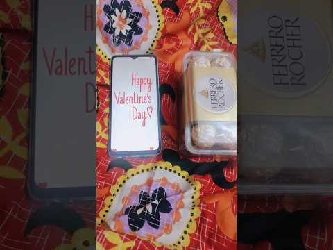 Happy Valentine's Day ( Ferrero Rocher Edition ) #shorts #valentinesday #ferrerorocher