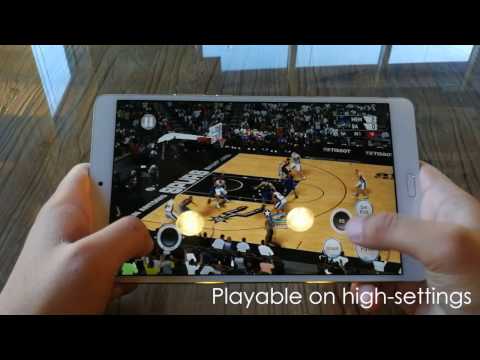 Huawei MediaPad M3 NBA 2K17 Sample