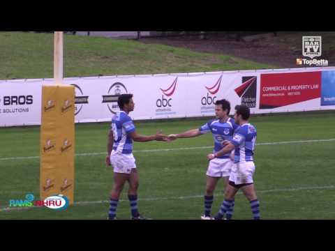 2016 NHRU Round 8 Premier 2 Highlights - Wanderers V Southern Beaches