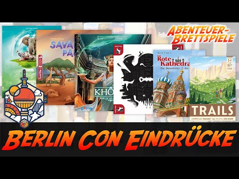 Berlin Brettspiel Con 2021 - Angespielte Neuheiten