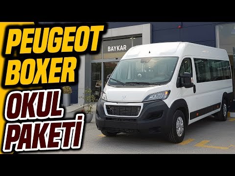 ORİJİNAL OKUL TAŞITI PEUGEOT BOXER !!