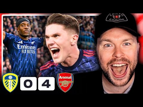 Arsenal STATEMENT WIN! Gypkeres & Madueke ON FIRE🔥Leeds 0-4 Arsenal Highlights