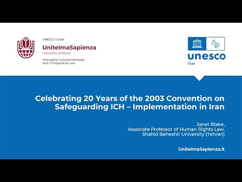 ICH 20YEARS20DIALOGUES - Janet Blake - Iran