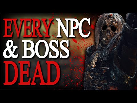 I Killed Every NPC in Elden Ring