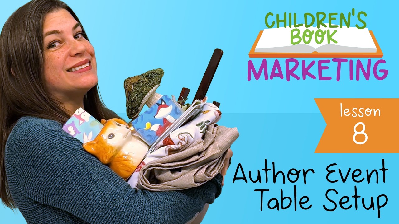 Don't forget these essentials for your author table!