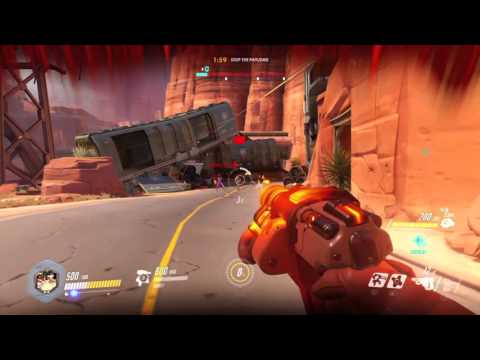 Overwatch: Beta Torbjorn Gameplay