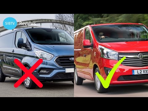 Ford Transit Custom or Vauxhall Vivaro which is better?  Van comparison review