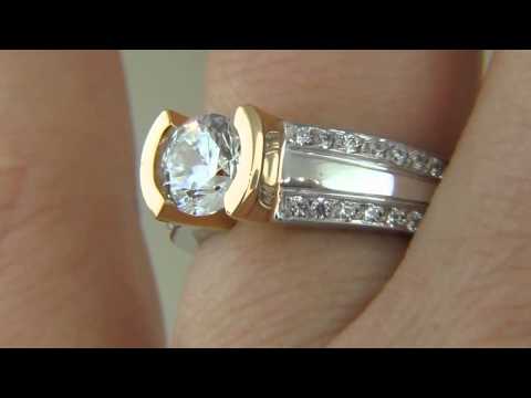 Gelin Abaci TR-162 Tension Engagement Ring