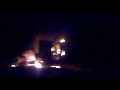 تدمير رتل عسكري لقوات النظام من قبل كتائب ثوار الغوطة الشرقية قرب قرية البلالية في ريف دمشق