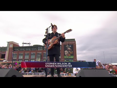 Stephen Wilson Jr. Performs the National Anthem at the 2025 NFL Draft