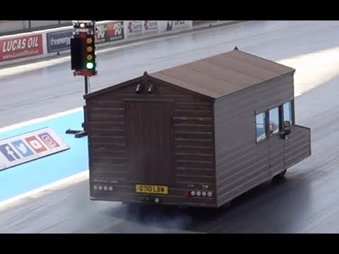 WORLD'S FASTEST SHED - 1/4 MILE AT SANTA POD RACEWAY