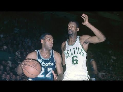 Bill Russell vs Los Angeles Lakers (12pts/24rbs/9ast) G6 1963 NBA Finals