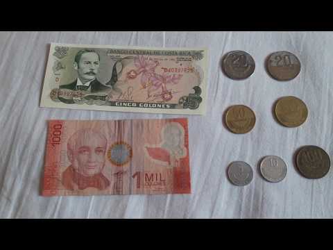 MY COLLECTION: COSTA RICA COLONES Coins & Banknotes