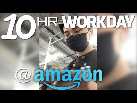 A 10-Hour Workday at an Amazon Warehouse