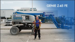How to Operate a Genie Boom Lift