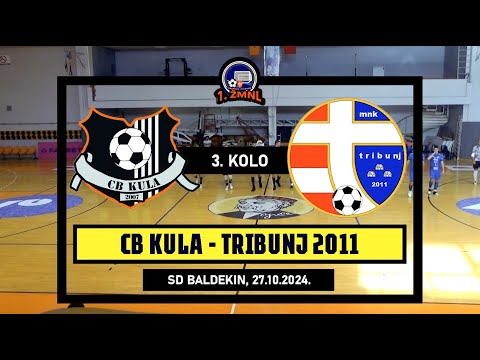 1. ŽMNL: CB KULA - TRIBUNJ 2011 3:0, 27.10.2024.
