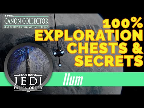 Star Wars Jedi: Fallen Order | Ilum 100% Complete | Star Wars Let's Play