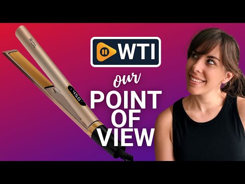 Nicebay Hair Straightener Flat Iron - WTI product video review