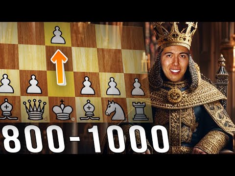 GM Eric's 1.e4 Speedrun | 800-1000