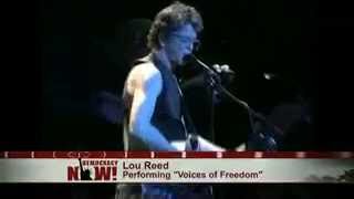 Lou Reed 1942 -2013 Xmas in February &amp; Voices of Freedom