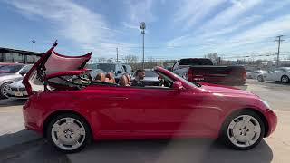 13k-Mile 2004 Lexus SC430 Top Function