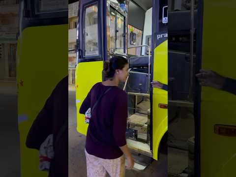Thumbnail for Sleeper bus la Rest Room Tenkasi to Chennai AC Bus Review #liontravels #travelvlog #sandhyashree by Lion Bus