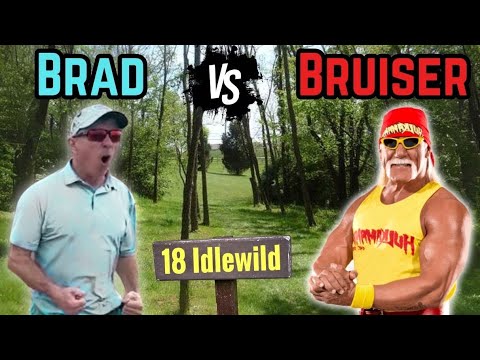 Brad vs The Bruiser Hole 18 At the famous Idlewild Course. DGPT stop in 2023