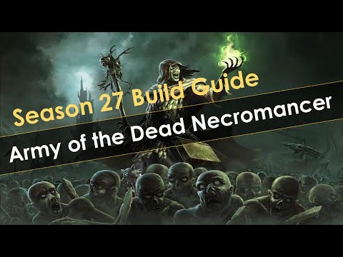 Diablo 3 Season 27 Rathma Army of the Dead Necromancer Build Guide - Best Start for Necro Ever!