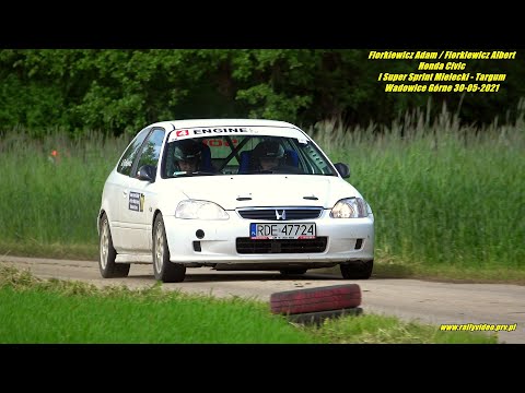 Florkiewicz A./Florkiewicz A.-Honda Civic-I Super Sprint Mielecki - Targum Wadowice Górne 30-05-2021