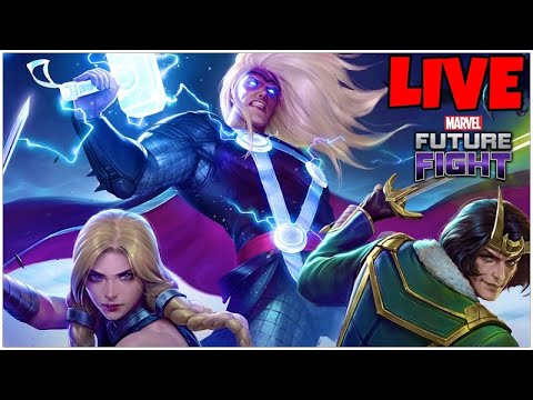 T3 LOKI VS GHOST RIDER & BLACKBOLT ?? HERALD OF THUNDER THOR UPDATE LIVESTREAM ! Marvel Future Fight