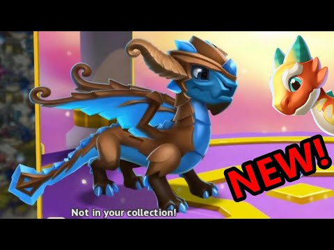 NEW Legendary BLUE KNIGHT Dragon + Bright Dragon Hatching! - DML #1578