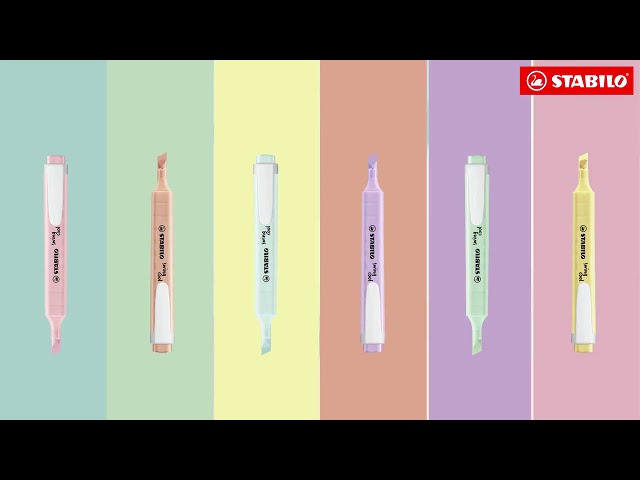 ستابيلو- مظهرات سوينج كوول باستيل- 6 ألوان