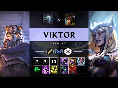 Viktor Mid vs Cassiopeia - KR Diamond Patch 25.17