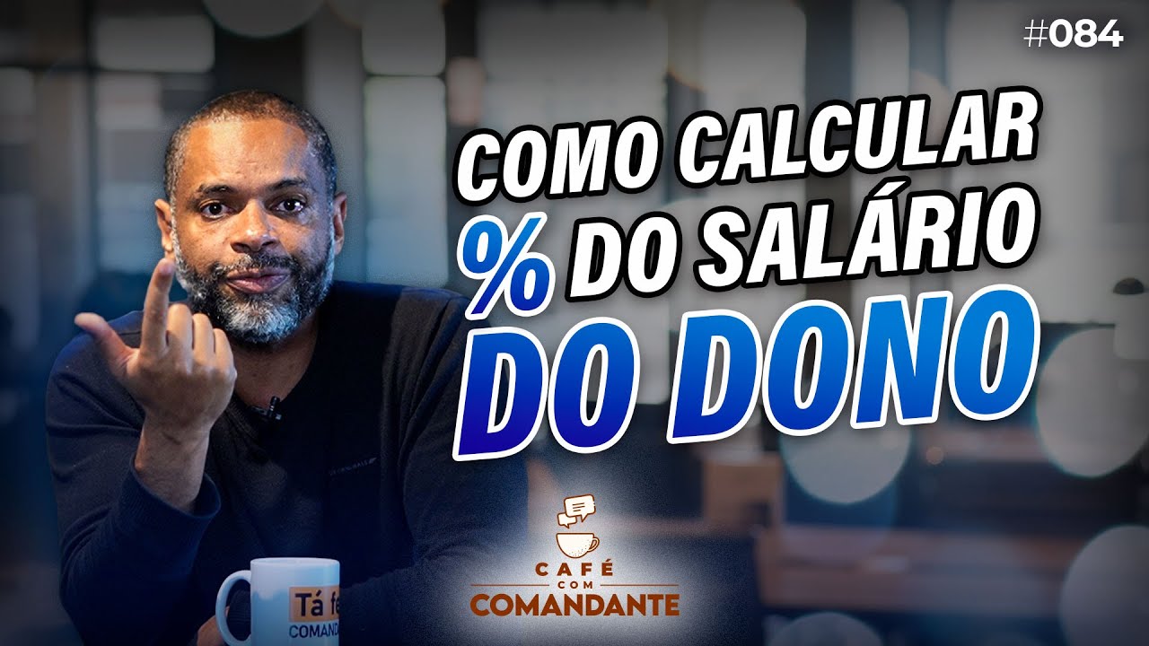 Como calcular pró-labore? QUANTO e QUANDO tirar dinheiro da empresa | Café com Comandante #84